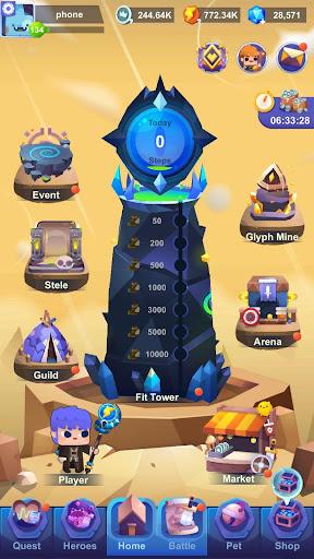 Fitness RPG: Walking Games - Image screenshot of android app