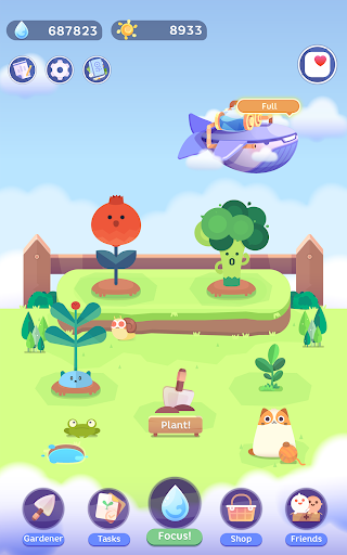 Focus Plant: Pomodoro Forest - Image screenshot of android app