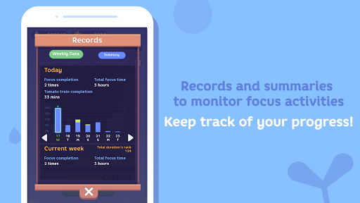 Focus Plant: Pomodoro Forest - Image screenshot of android app