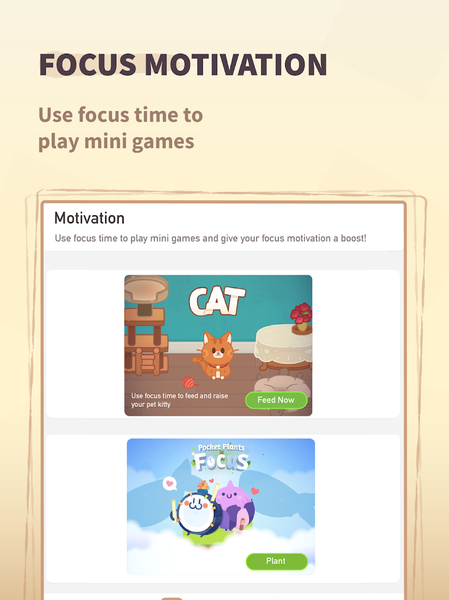 Striving: Pomodoro study timer - Image screenshot of android app