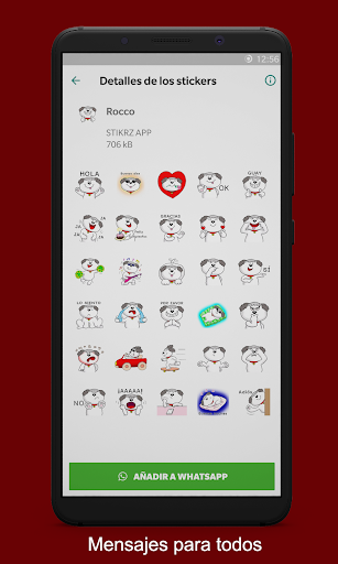 STIKRZ - Stickers Packs in Spanish for WhatsApp - Image screenshot of android app