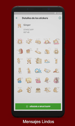 STIKRZ - Stickers Packs in Spanish for WhatsApp - Image screenshot of android app