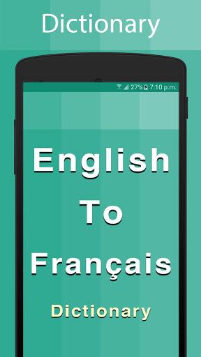 French English Dictionary - Image screenshot of android app
