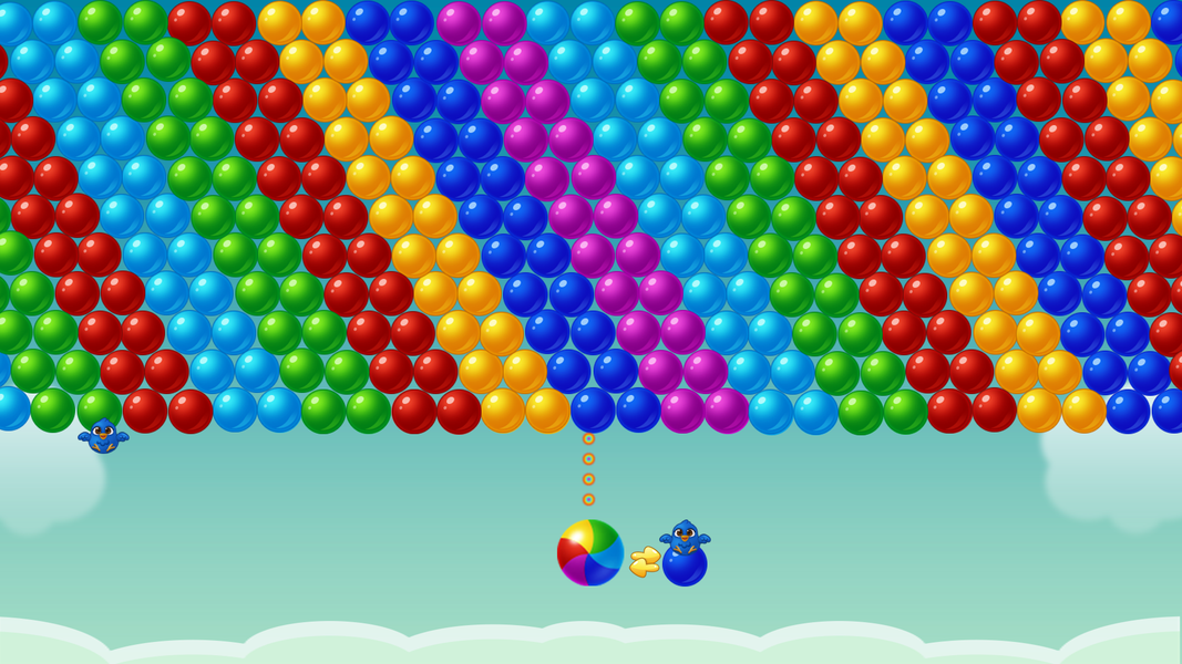 Bubble Duck Origin - Gameplay image of android game