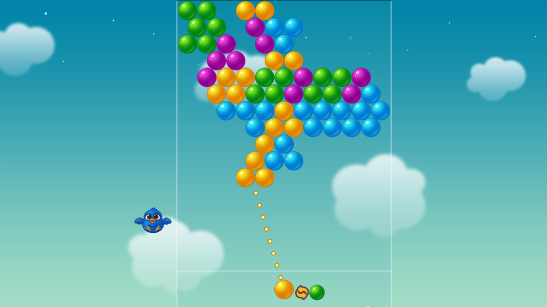 Bubble Duck Origin - Gameplay image of android game