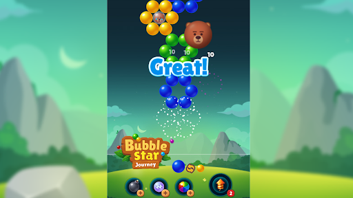 Bubble Star Plus ۲:Journey Pop - عکس بازی موبایلی اندروید