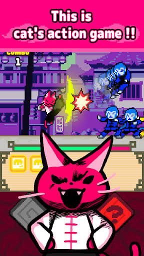 Kung Fu Cat - Gameplay image of android game