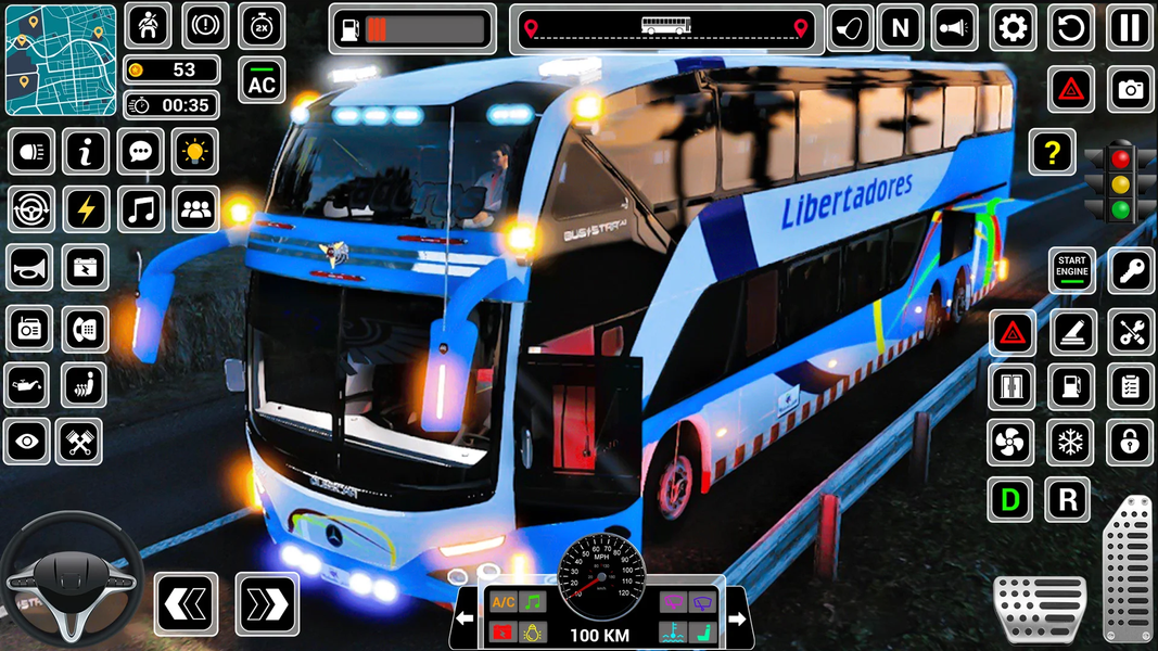 US Public Bus Driving Games ۳d - عکس بازی موبایلی اندروید