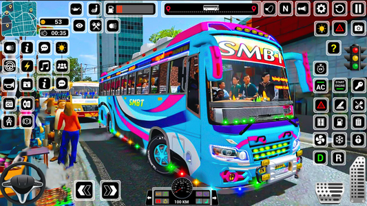 Play Bus Challenge a Free Online Driving Game at Gamestand