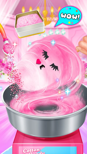 Carnival Princess Cotton Candy - Gameplay image of android game