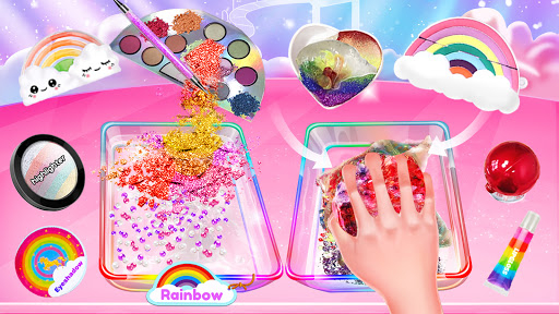 Fluffy Slime Maker DIY Rainbow Fun for Android - Download