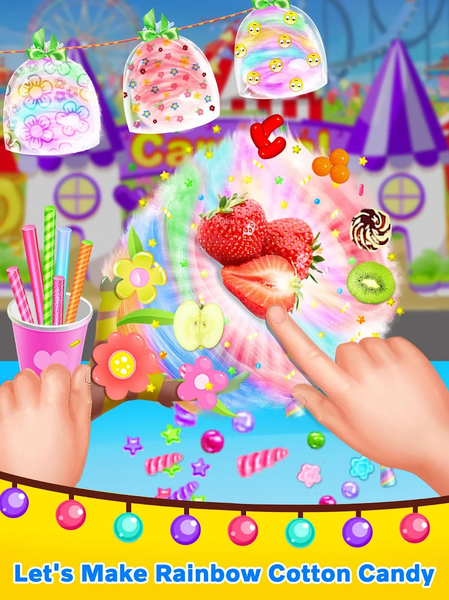Street Food - Cotton Candy - Gameplay image of android game