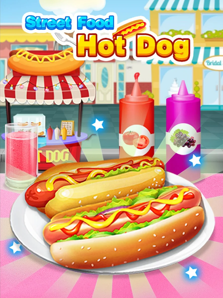 Street Food - Hot Dog Maker - عکس بازی موبایلی اندروید