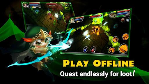 Dungeon Quest - Gameplay image of android game