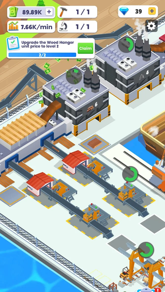 Ship Factory Tycoon - عکس بازی موبایلی اندروید