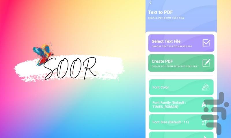 soor - Image screenshot of android app