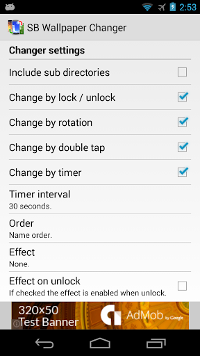 SB Wallpaper Changer - عکس برنامه موبایلی اندروید