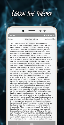 Mnemonist - memory training - عکس بازی موبایلی اندروید