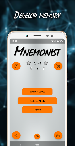 Mnemonist - memory training - عکس بازی موبایلی اندروید