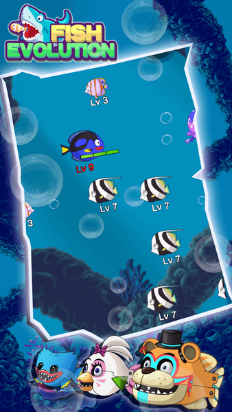 Fish Evolution™ Feeding Frenzy - عکس بازی موبایلی اندروید
