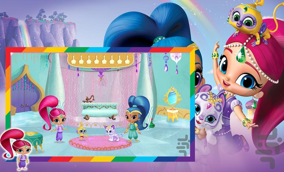 بازی دخترانه شاین و شیمر - عکس بازی موبایلی اندروید