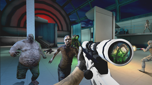 Zombie Top - Online Shooter - Gameplay image of android game