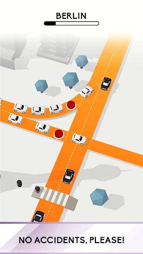 Traffix 3D - Traffic Simulator - Gameplay image of android game