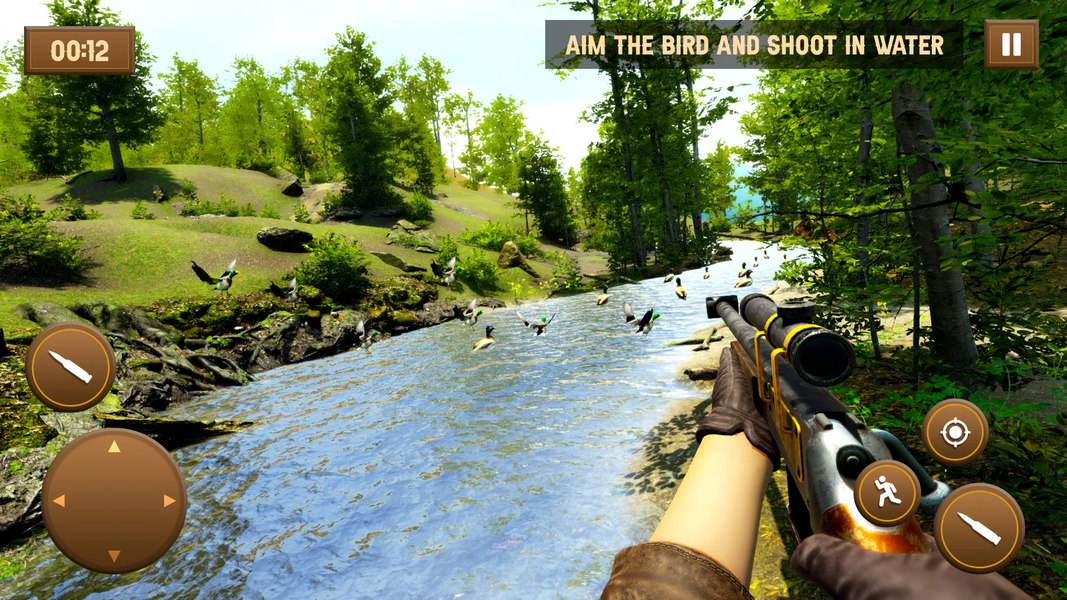 Bird Hunting Simulator 2022 - Gameplay image of android game
