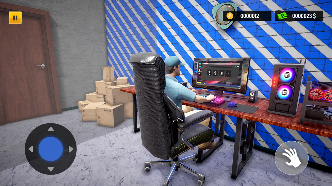 Crypto Mining PC Builder Sim - عکس بازی موبایلی اندروید