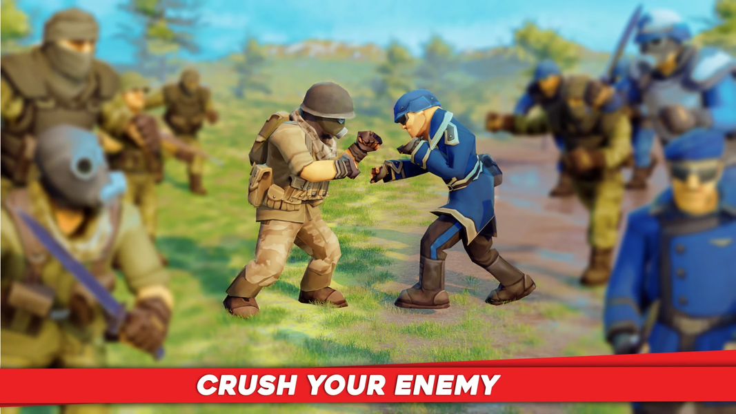 Epic War Simulator Battle Game - Gameplay image of android game