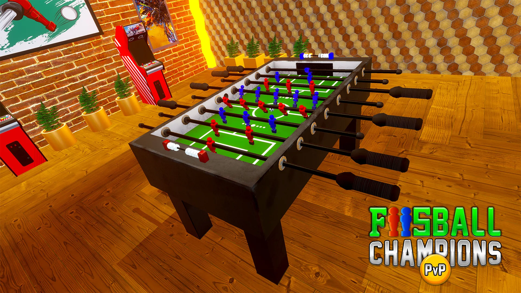 Foosball  PvP - Table Football - عکس بازی موبایلی اندروید