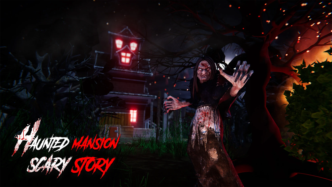 Haunted Mansion Scary Story - Gameplay image of android game