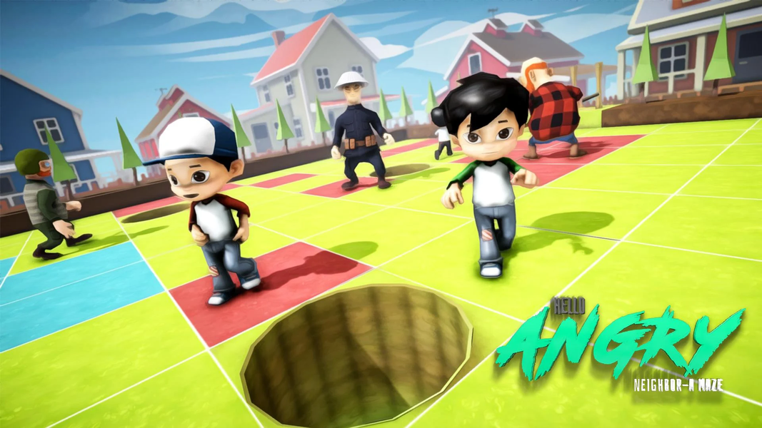 Hello Angry Neighbor-A Maze - Image screenshot of android app