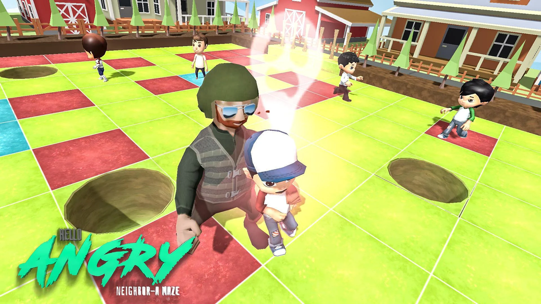 Hello Angry Neighbor-A Maze - عکس برنامه موبایلی اندروید
