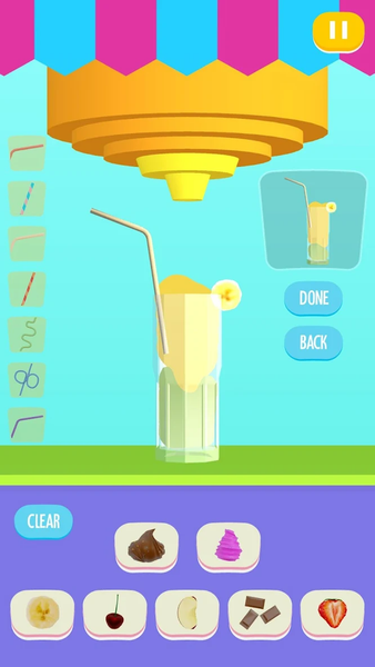 Ice Cream Milkshake Cafe Games - Gameplay image of android game