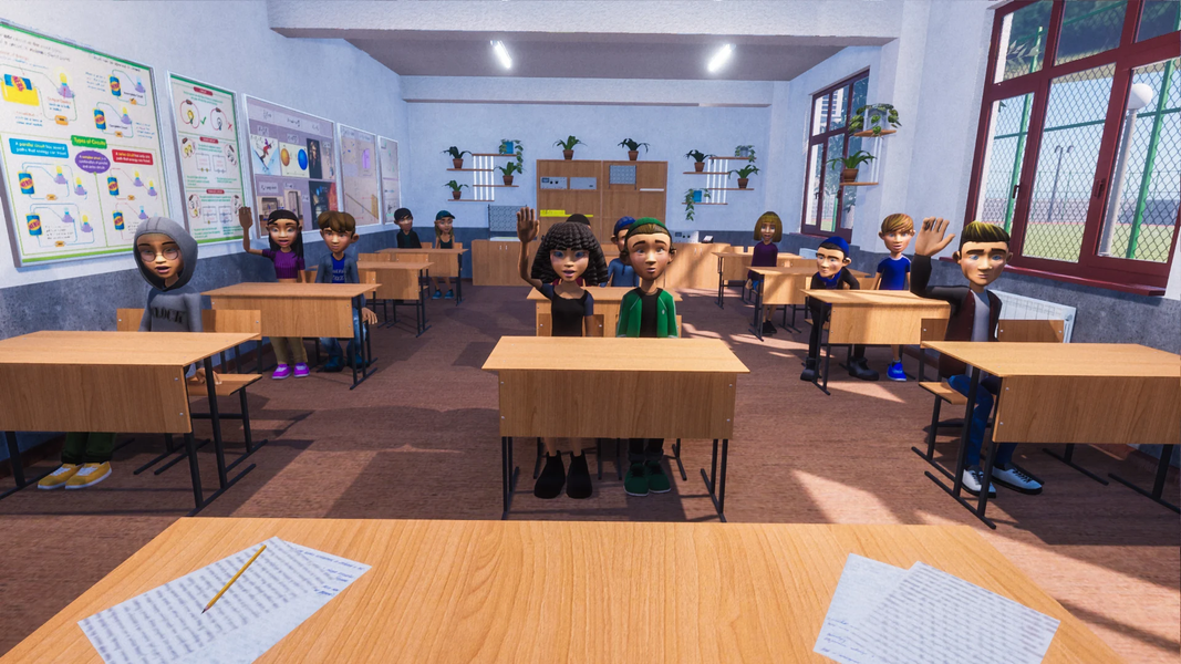 School Teacher Job Simulator - عکس بازی موبایلی اندروید