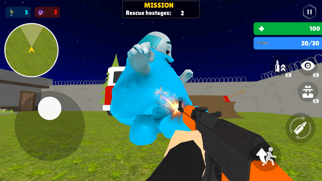 Monster Horde: Shooting Battle - عکس بازی موبایلی اندروید
