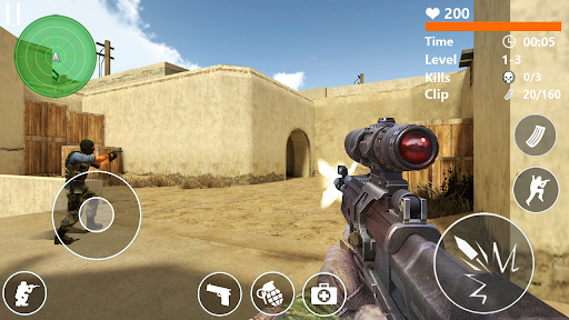 FPS Strike Shooter Missions - Gameplay image of android game