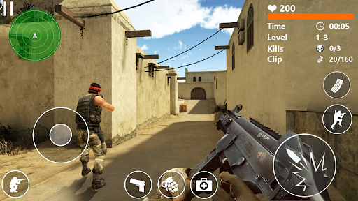 FPS Strike Shooter Missions - Gameplay image of android game