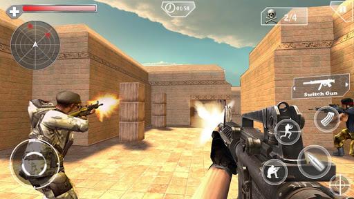 Shoot Strike Gun Fire - Gameplay image of android game