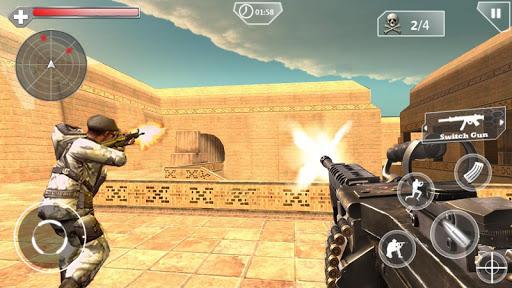 Shoot Strike Gun Fire - Gameplay image of android game