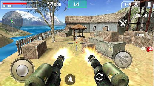 Shoot Strike Gun Fire - Gameplay image of android game