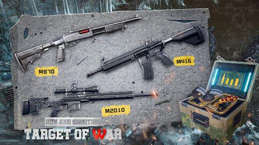 Gun and Shooting: Target war - Gameplay image of android game