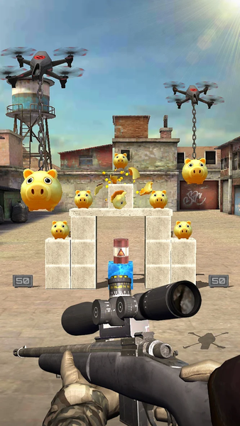 Shooting sniper:shooting game - عکس بازی موبایلی اندروید