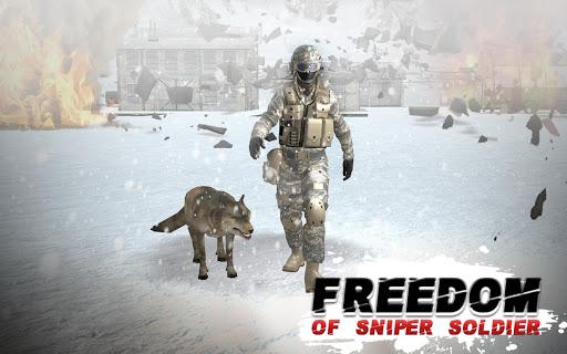 Snow Army Sniper Shooting War: - عکس بازی موبایلی اندروید