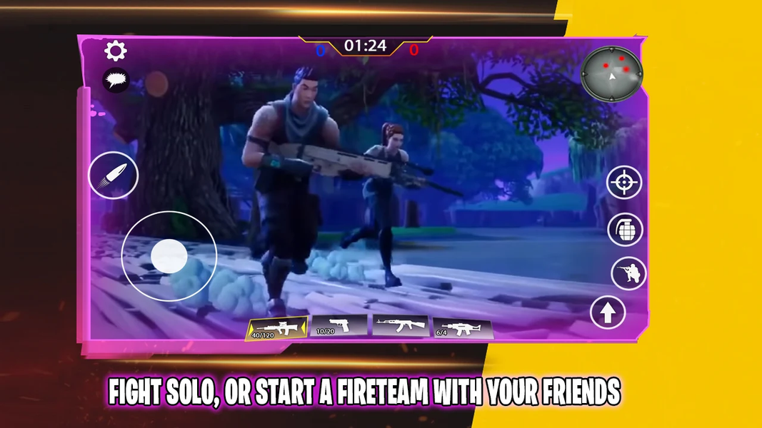 Fort Squad Battle Royale Games - عکس بازی موبایلی اندروید