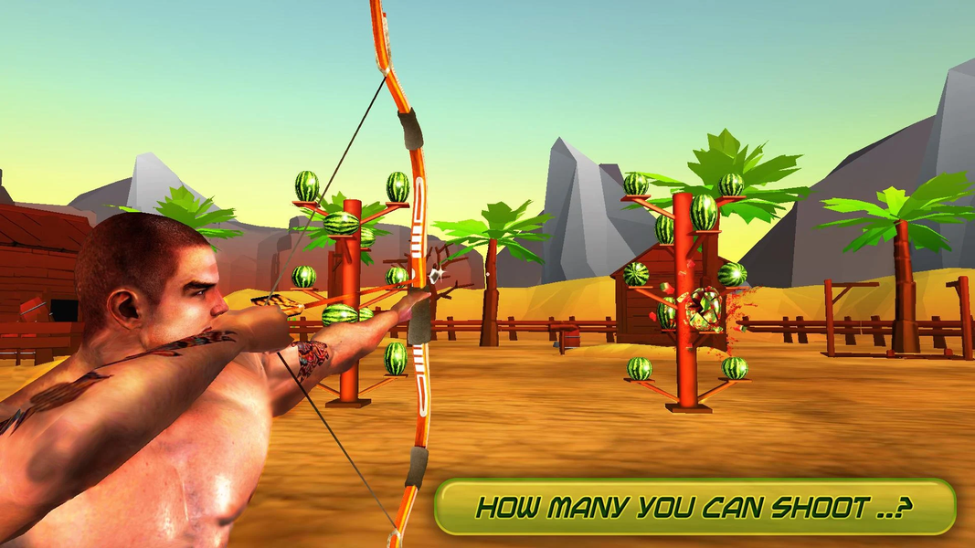 Watermelon Shooting : Archery - عکس بازی موبایلی اندروید