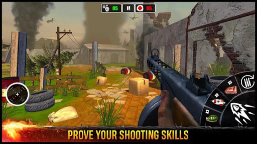 World War Survival Battle : WWII Free Fps Combat - Gameplay image of android game