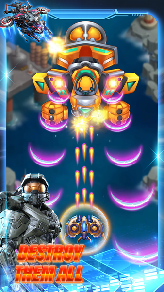 Galaxy Shooter Space Squad - عکس بازی موبایلی اندروید