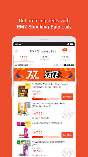 Shopee: 7.7 Mid Year Sale - Image screenshot of android app